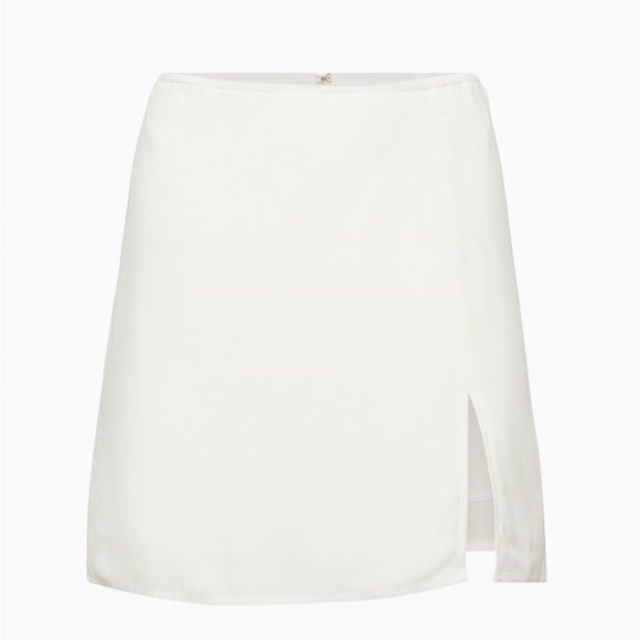 Aritzia Sunday Best Tatiana White Mini Skirt 10 - Picture 1 of 2